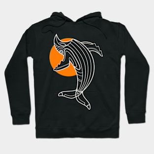 Deco Whale Hoodie